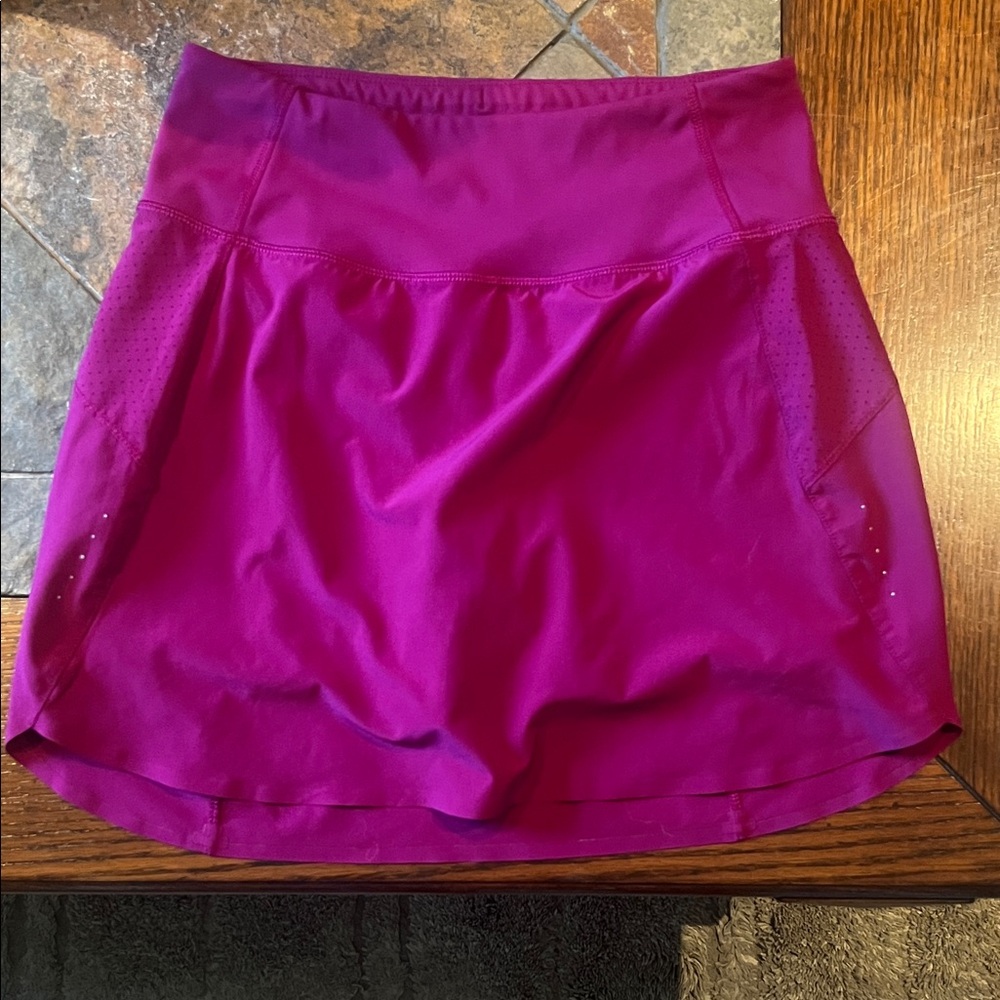 Athleta Women's Mini Skirt in Vibrant Purple